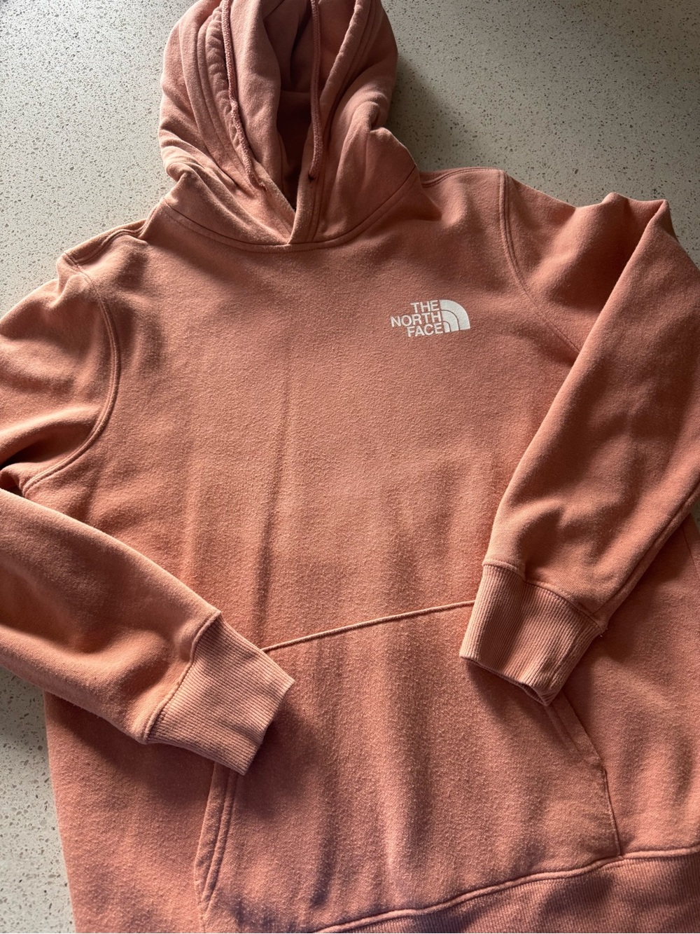 The North Face Dusty Rose Pullover Hoodie with Logo